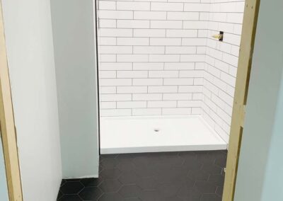 Tile shower renovations